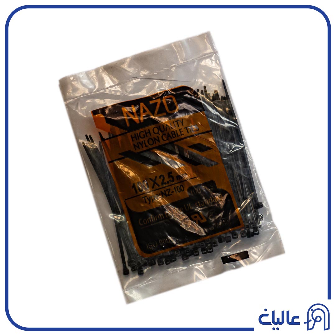 بست كمربندي ترك 100/2.5 مشكي